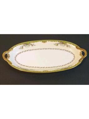 Noritake Celery Dish 13 1/8" Long Nordich Pattern Discontinued Japan Porcelain